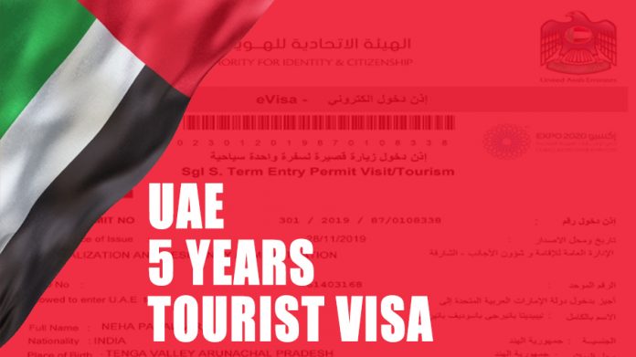 All About 5-Year Multiple-Entry Tourist Visa in UAE